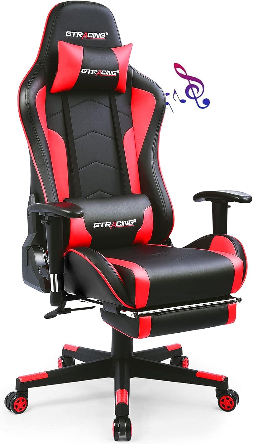 GTRACING Gaming Chair with Bluetooth Speaker is the best-selling gaming chair from GTRACING. This chair is very comfortable and durable.